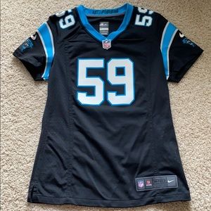 Nike Luke Kuechly 59 Carolina panthers jersey